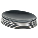 Gedy 3911 Round Soap Dish In Two Finishes